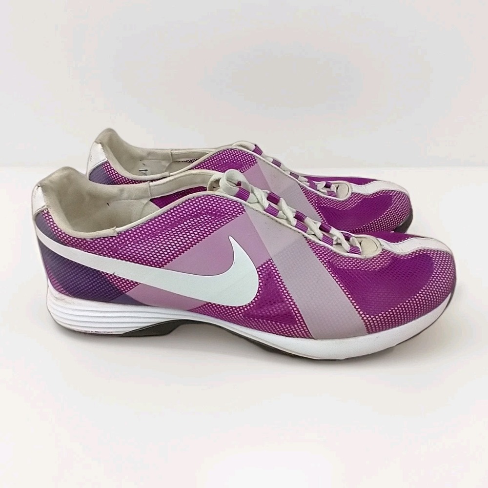 Nike Lunar Duet Sport Purple White Hyperfuse Golf‎ Shoes Womens 10 484857-500